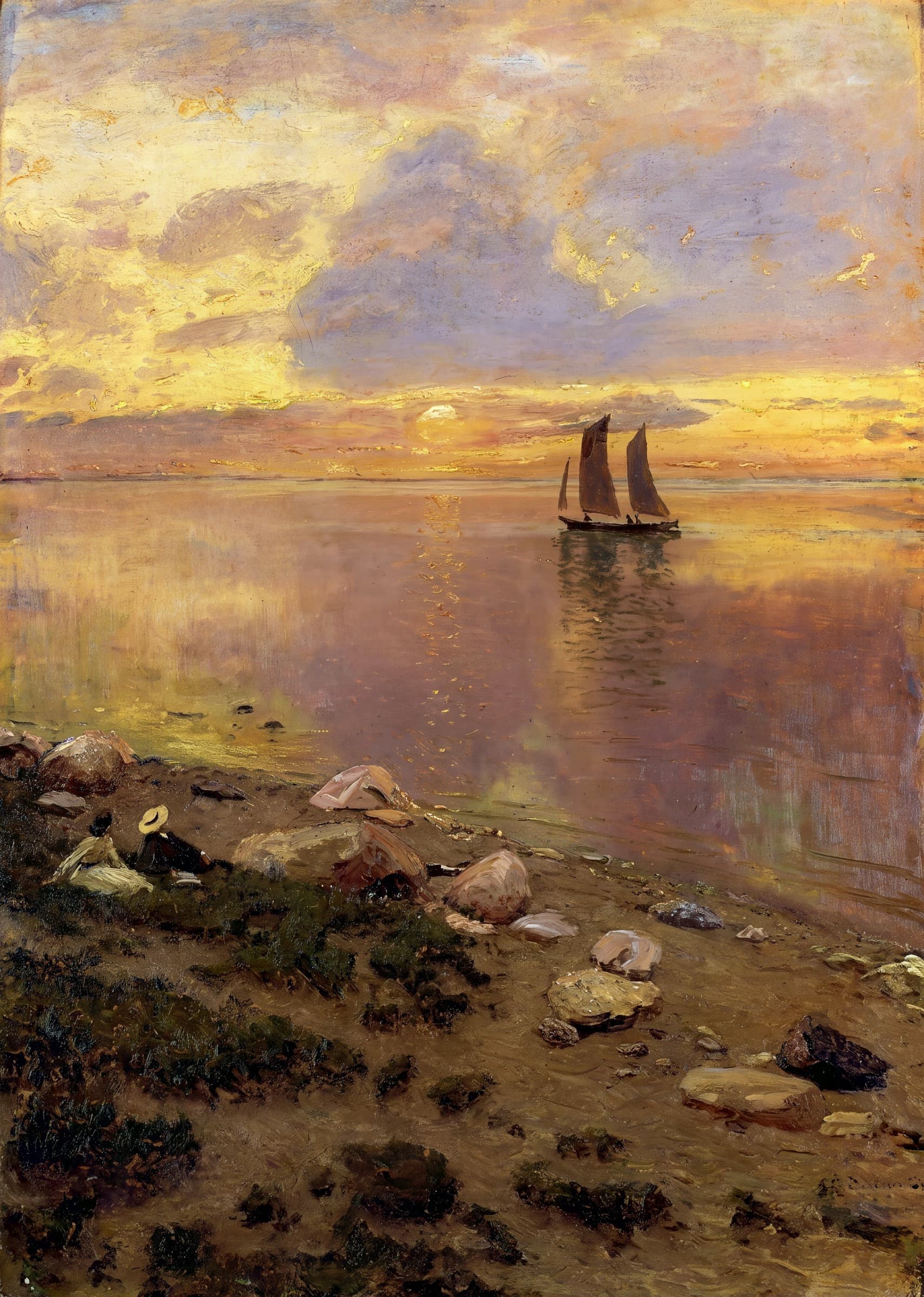 By the Sea. Sun, Nikolai Dubovskoy