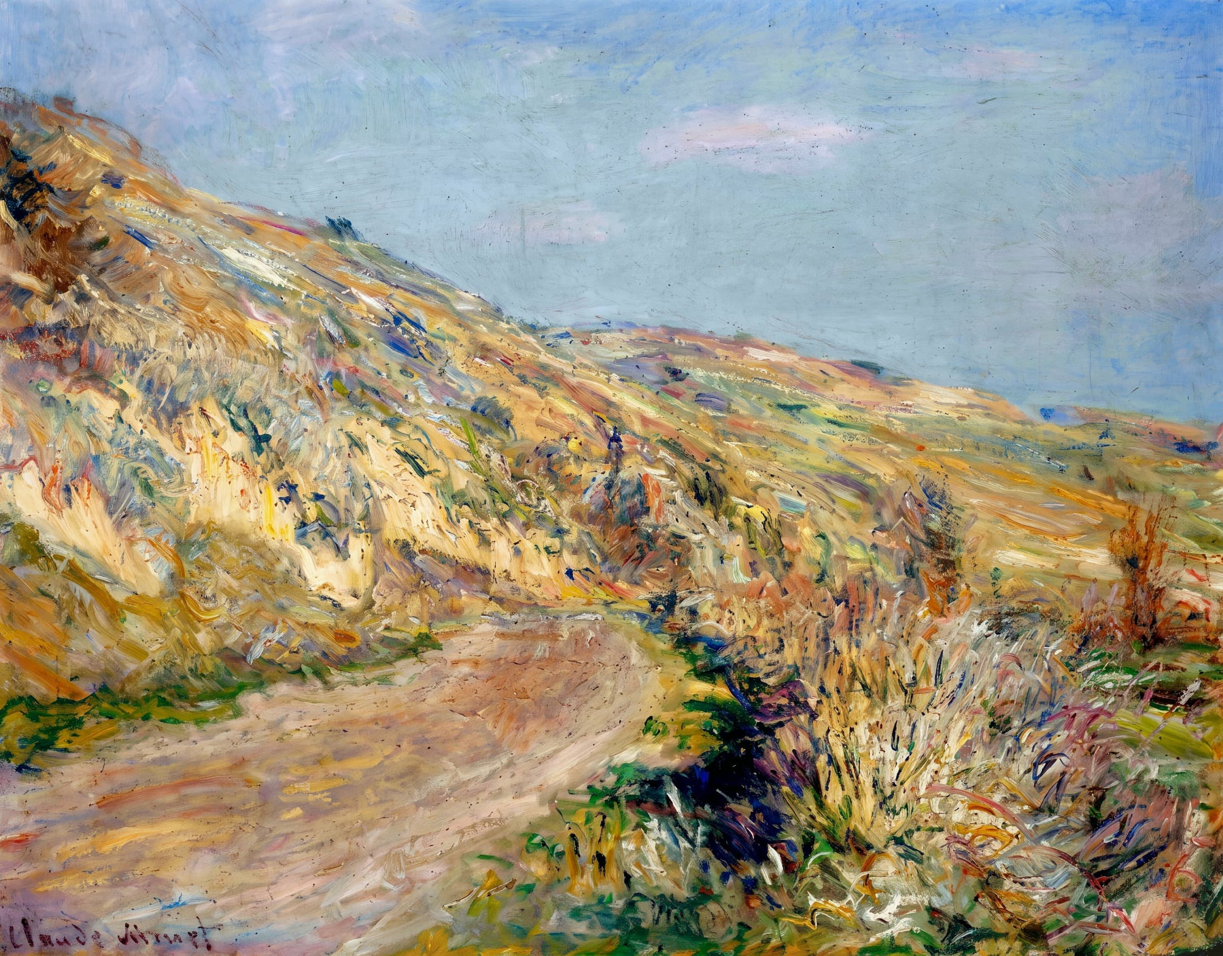 The Road to Giverny, Claude Monet