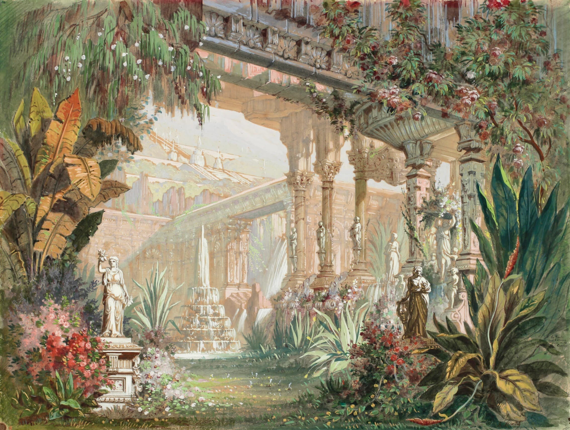 The Kingdom of Flowers, Fantastic Olympus, Hugues Martin