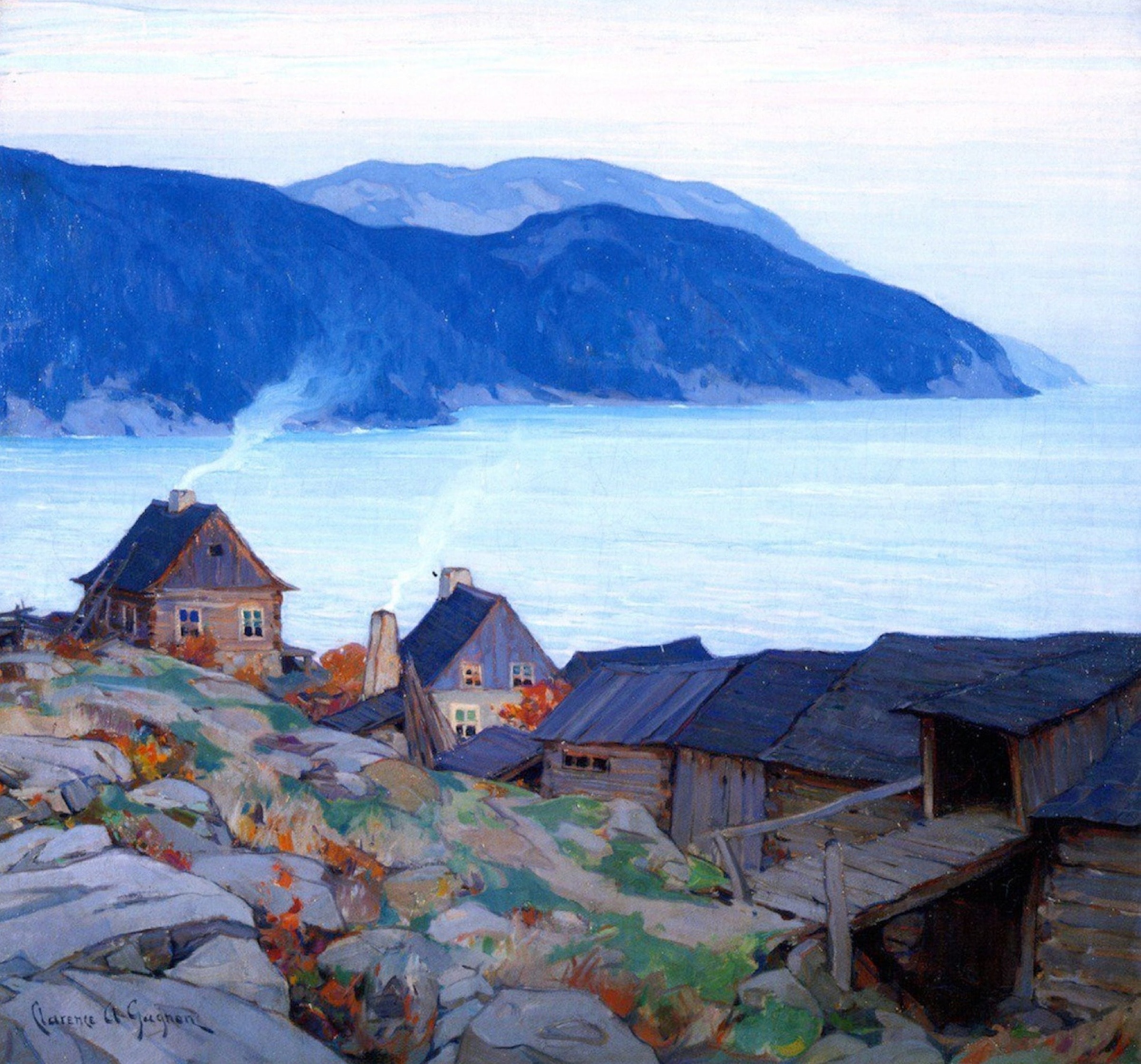 Night on the North Shore, Clarence Gagnon