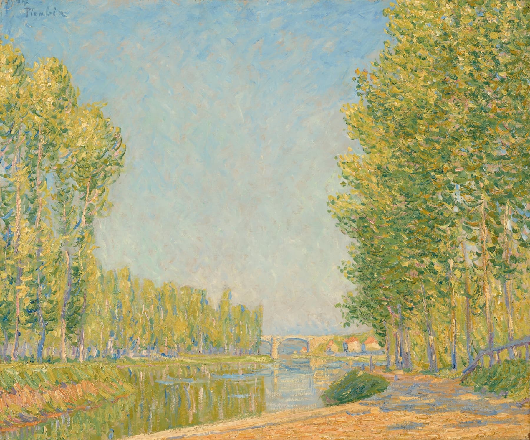 Moret, effet de soleil, Francis Picabia