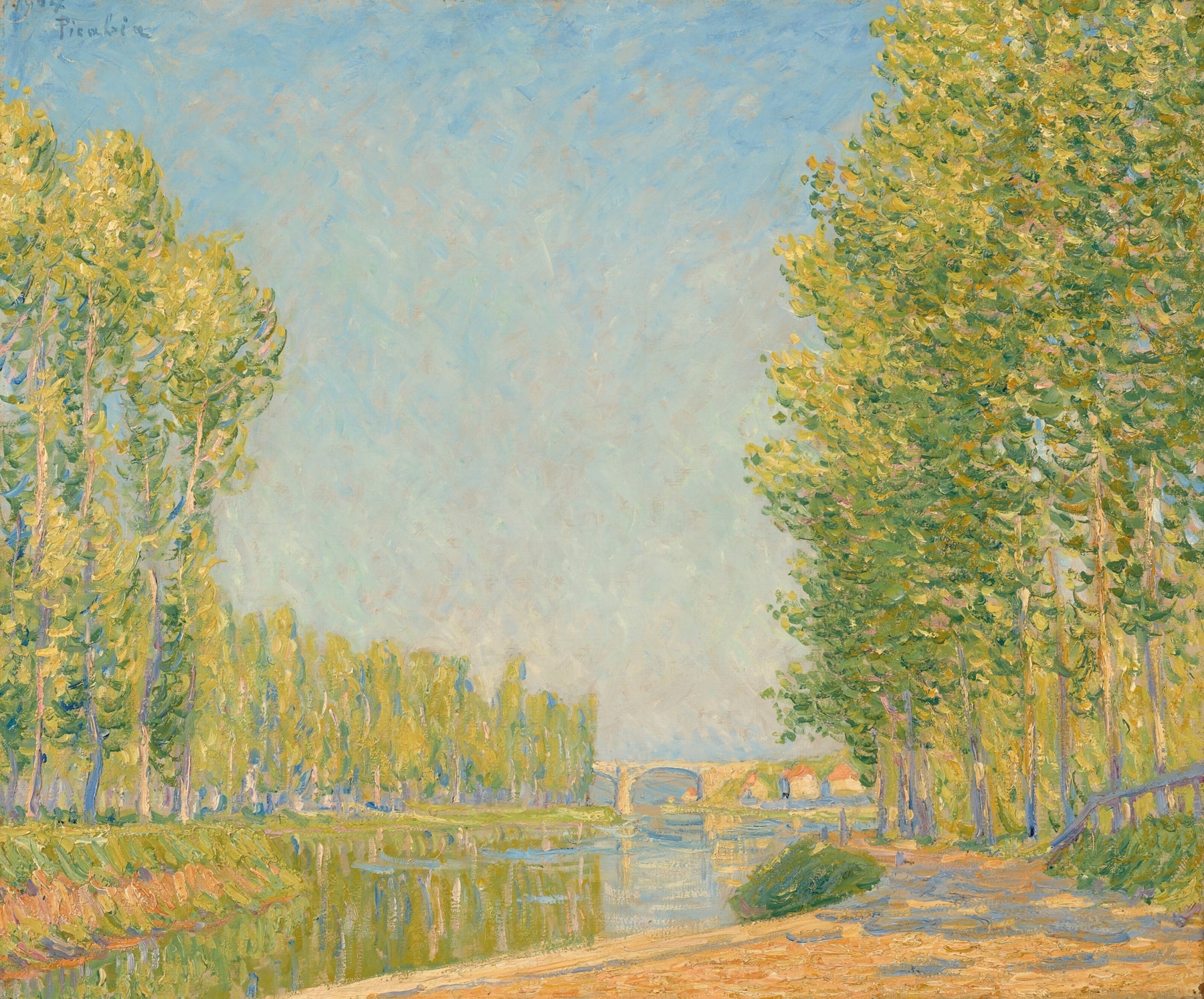 Moret, effet de soleil, Francis Picabia