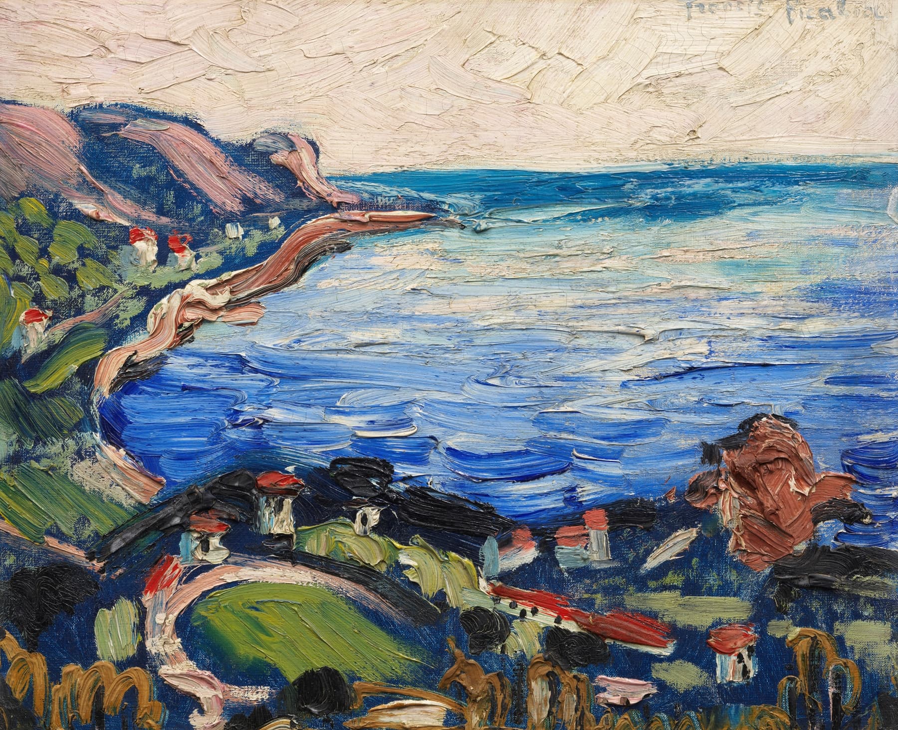 Paysage maritime, Francis Picabia